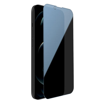 TD® Film trempé HD anti-empreintes digitales et intimité iPhone13 Pro MAX plein écran tactile sensible trou transparent